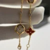 Color Blossom BB Star and Sun Multi-Motif Bracelet, Yellow Gold, Amazonite and Diamonds