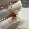 Color Blossom BB Star and Sun Multi-Motif Bracelet, Yellow Gold, Amazonite and Diamonds