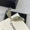 2024/25 Métiers d’art Chanel Stud Earrings,Metal & Strass  Gold & Crystal