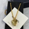 2024/25 Métiers d’art   Chanel Pedant necklace   Metal & Resin  Golden & Black