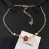 2024/25 Métiers d’art  Necklace   Metal, Resin & Glass Pearls  Gold, Pink & Pearly White