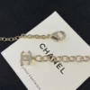 2024/25 Métiers d’art  Chanel Long Necklace   Metal, Resin & Glass Pearls  Gold, Pink & Pearly White