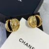 2024/25 Métiers d’art   Stud Earrings   Metal  Gold