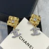 2024/25 Métiers d’art Chanel Pendant Earrings   Metal & Strass  Gold, Silver & Crystal