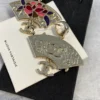 2024/25 Métiers d’art Chanel Pendant Earrings  Metal & Strass  Gold, Resin & Crystal ,Multicolor