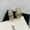 2024/25 Métiers d’art Chanel Pendant Earrings  Metal, Glass Pearls & Strass  Gold, Pearly White & Crystal