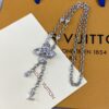LV Diamonds Pendant, LV Monogram Star cut double pedant
