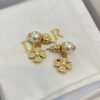 Dior Sparkling Clover Earrings