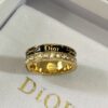 Dior Night Code Ring Gold-Finish Metal, Crystals and Latte Lacquer