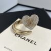 Chanel heart shape adjustable ring