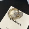 Chanel heart shape adjustable ring